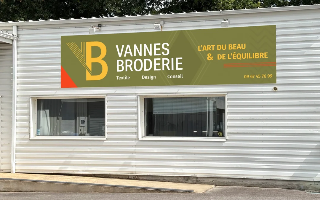 Vannes Broderie – Site internet PME à Ploeren